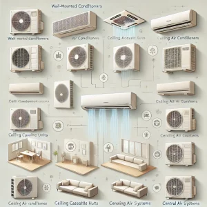 So sánh các loại máy lạnh