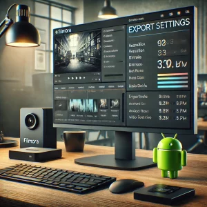 Filmora, hướng dẫn Filmora, chỉnh sửa video, xuất video FHD, giảm bitrate video, tối ưu video Android Box, chuyển đổi video Filmora, Box Android Video MESH Digital.